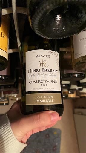 Alsace Không được chỉ định Grand Cru Henri Ehrhart Collection Familiale 2023