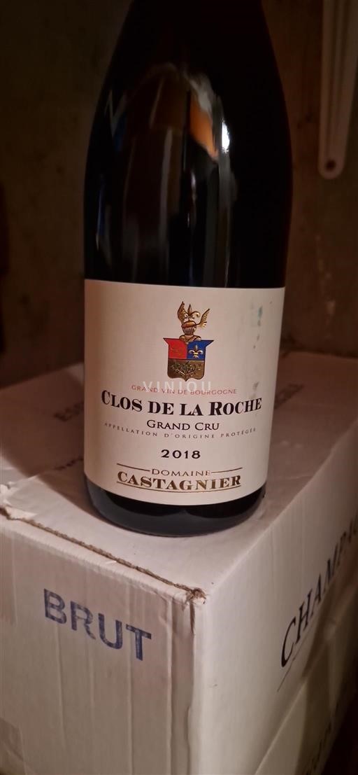 Bourgogne Cận-sơn Grand Cru Domaine Castagnier Clos de la Roche 2018