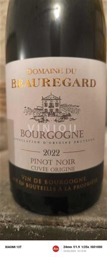 Borgoña Beauregards Origine 2022