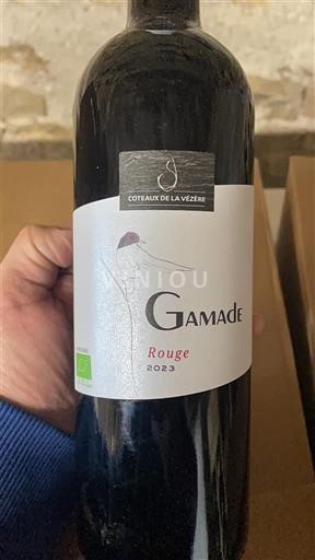 Tây Nam Không được chỉ định Coteaux de la Vézère Gamade 2023