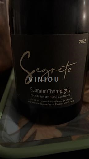 Loire-dalen Saumur-Champigny Segreto 2022