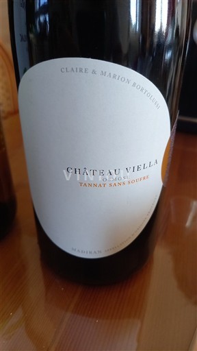 Sudoeste Madiran Château Viella Tannat Sans Soufre 2021