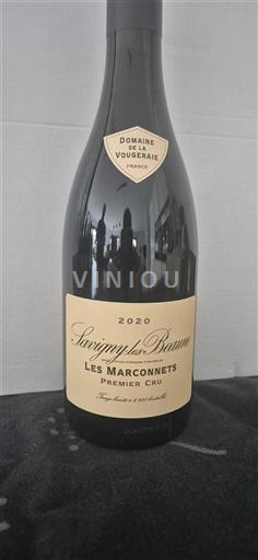 Burgundy Savigny-lès-Beaune Premier Cru La vougeraie Les Marconnets 2020
