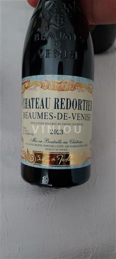 Thung lũng Rhône Beaumes de Venise Château Redortier 2023
