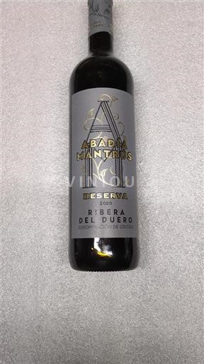 Castille et León Ribera del Duero Abadía Mantu Reserva 2020
