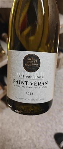 Burgundi Saint-Véran Vignerons des Terres Secrètes Les Préludes 2023