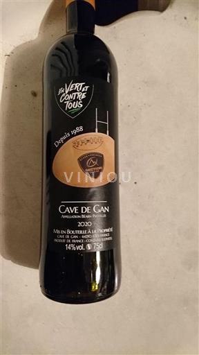 Lounais-Ranska Béarn Cave de Gan section paloise 2020