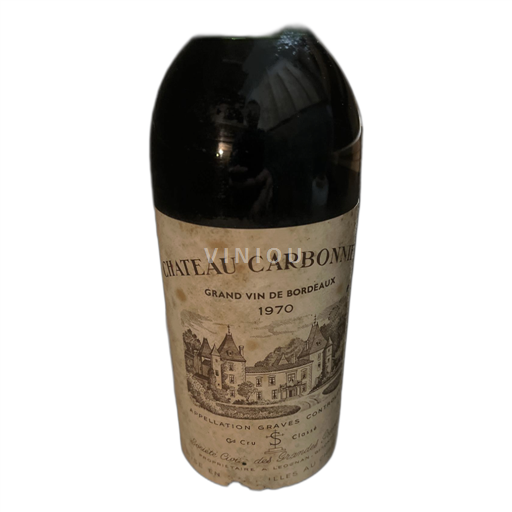 Bordeaux Graves Château Carbonnieux 1970