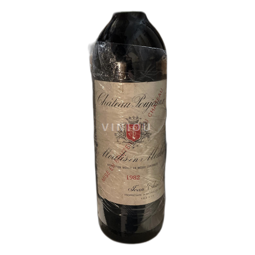 Bordeaux Moulis-en-Médoc Château Poujeaux 1982