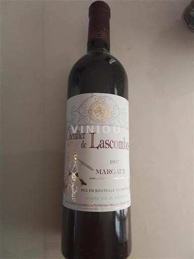 Bordeaux Margaux Grand Cru Château Lascombes Chevalier de Lascombes 1997