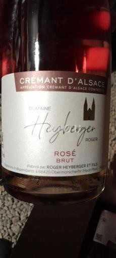 Alsace Crémant d'Alsace Domaine Heyberger Không niên vụ