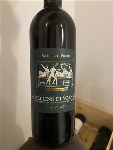 Toscana Morellino di Scansano Fattoria Le Pupille Riserva 2021