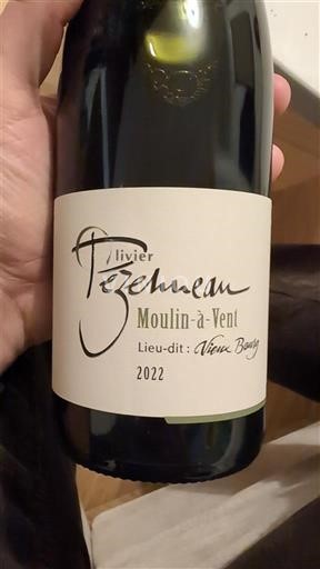 Beaujolais Moulin-à-vent Olivier Pezenneau Lieu-dit : Vieux Bourg 2022