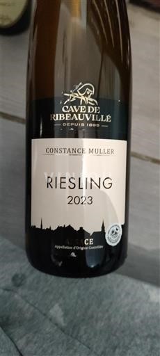 Alsace Grand Cru Cave de Ribeauvillé Constance Muller 2023
