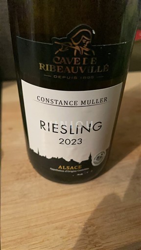 Alsace Grand Cru Cave de Ribeauvillé Constance Muller 2023