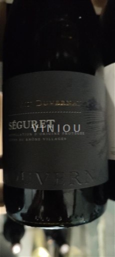 Vallée du Rhône Romain Duvernay Seguret 2022