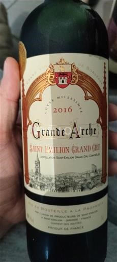Bordeaux Saint-Émilion Grand Cru Grande Arche 2016