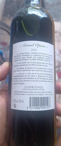 Languedoc Corbières Les Celliers du Soleil Grand Opéra 2021