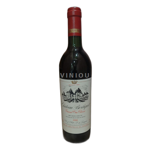 Bordeaux Saint-Émilion Grand Cru Grand Cru Classé Château Berliquet 1988