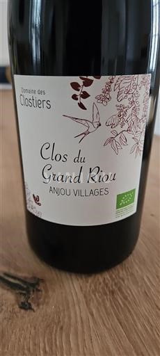 Loiredalen Anjou Villages Domaine Des Clostiers Clos du Grand Riou 2021
