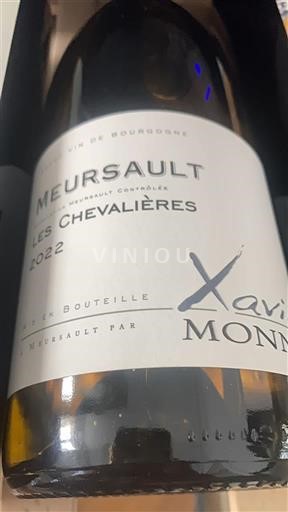 Burgundi Meursault Xavier Monnot Les Chevalières 2022