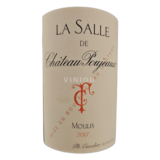 Lounais-Ranska Määrittelemätön Chateau Poujeaux La Salle 2017