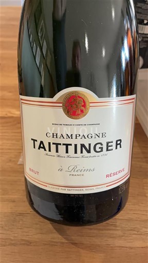Champaña Champán Taittinger Brut Réserve Sin añada