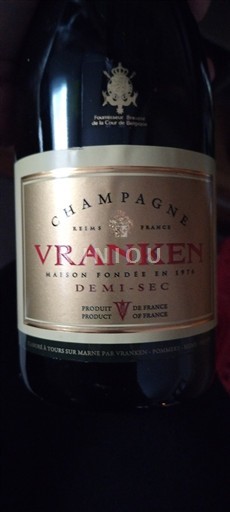 Šampanja Šampanjec Vranken Neleten.