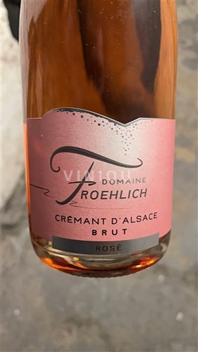 Alsacia Crémant de Alsacia Domaine Froehlich 2021