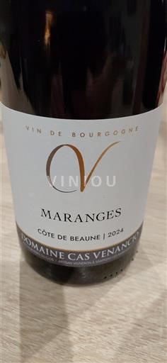 Burgundia Maranges Domaine Cas Venancio 2024