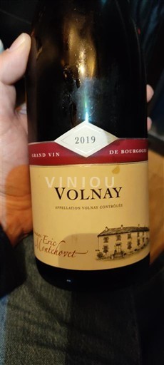 Burgundy Volnay Domaine Eric Montchovet 2019