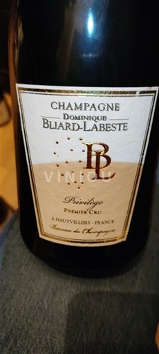 Samppanja Määrittelemätön Premier Cru Dominique Bliard-Labeste Privilege Ei vuosikertaa