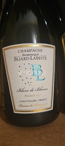Samppanja Premier Cru Dominique Bliard-Labeste Blanc de Blancs Premier Cru Ei vuosikertaa