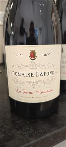 Rhônevallei Lirac Domaine Lafond La Ferme Romaine 2021