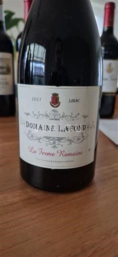 Rhônedalen Lirac Domaine Lafond La Ferme Romaine 2021