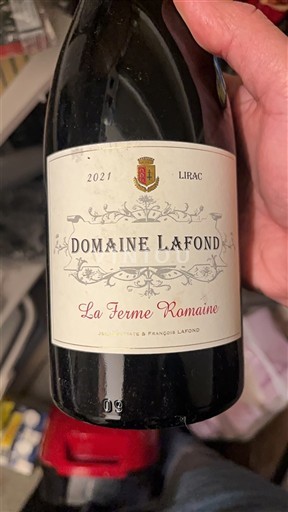 Рона долина Лирак Domaine Lafond La Ferme Romaine 2021