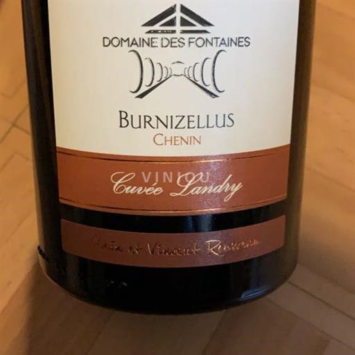 Dolina Loare Anjou Domaine Des Fontaines Landry 2022