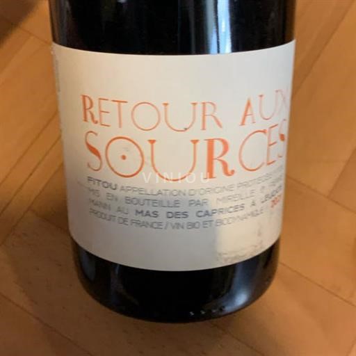 Languedoc Fitou Mas des Caprices Retour aux Sources 2021