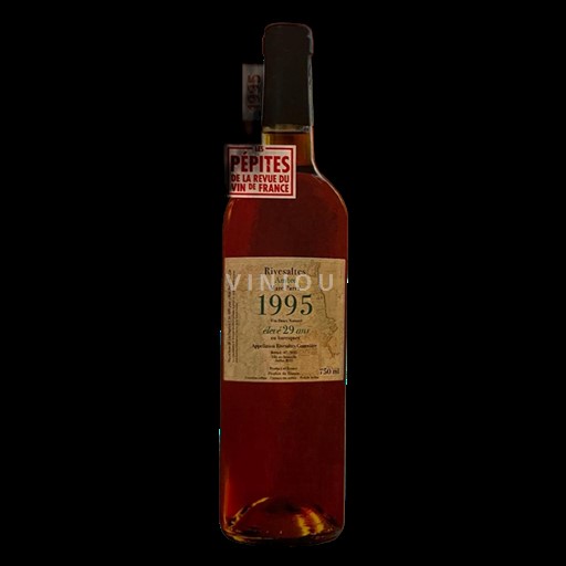 Roussillon Rivesaltes Marc Parcé Ambré élevé 29 ans 1995