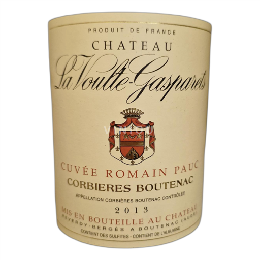 Languedoc Corbières-boutenac Château La Voulte-Gasparets Romain Pauc 2013