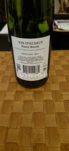 Alsace Grand Cru Château Pierre Brecht Riesling Bio 2023