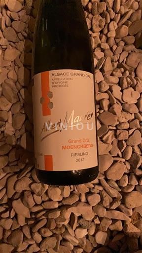 Alsace Riesling Albert Maurer Moenchberg 2013