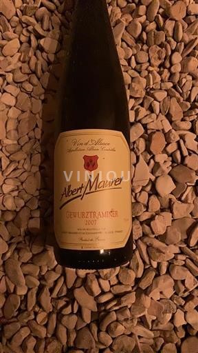 Alsace Gewurztraminer Albert Maurer Gewurztraminer 2007