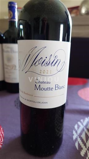 Bordeaux Château Moutte Blanc Moisin 2021
