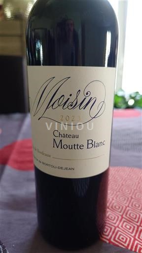 Bordeaux Château Moutte Blanc Moisin 2023