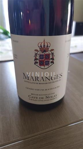 Burgundi Maranges Cave de Nolay 2022