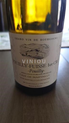 Bourgondië Pouilly-fuissé Premier Cru Cave de Martailly 2021