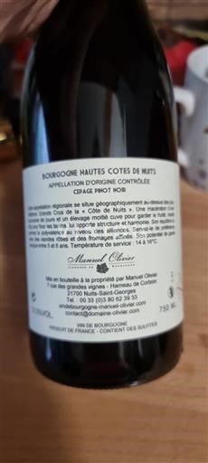 Borgonha Não especificado Manuel Olivier 2022