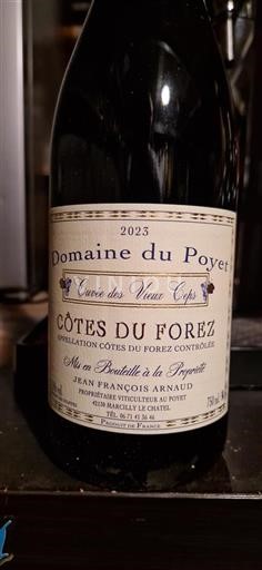 Thung lũng sông Loire Côtes-du-forez Domaine Poyet des Vieux Ceps 2023