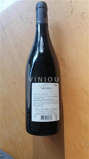 Valle del Rodano Côtes-du-Rhône Domaine Valériane Vieilles Vignes 2023
